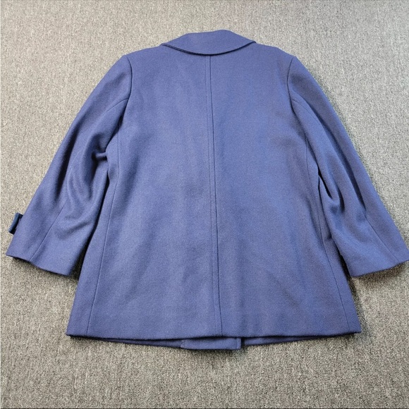 Pendleton Women's Double-Breasted Navy Coat - Picture 2 of 8